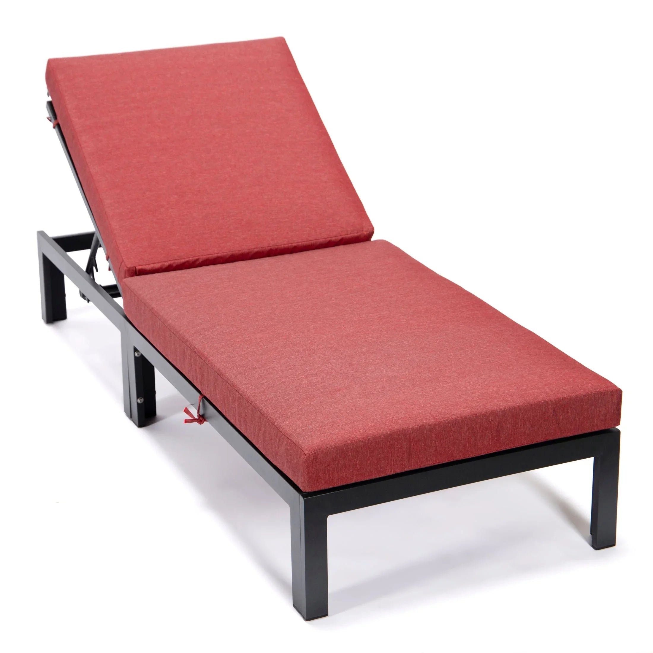 Chelsea Aluminum Outdoor Chaise Lounge Chair with Removable Cushions - Elax Furniture