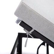 Chelsea Outdoor Chaise Lounge Chair With Side Table and Removable Cushions - Elax Furniture