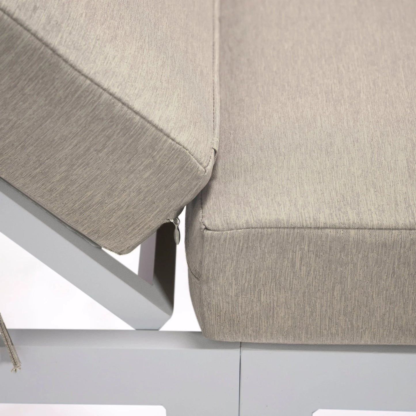 Chelsea Outdoor Chaise Lounge Chair With Side Table and Removable Cushions - Elax Furniture