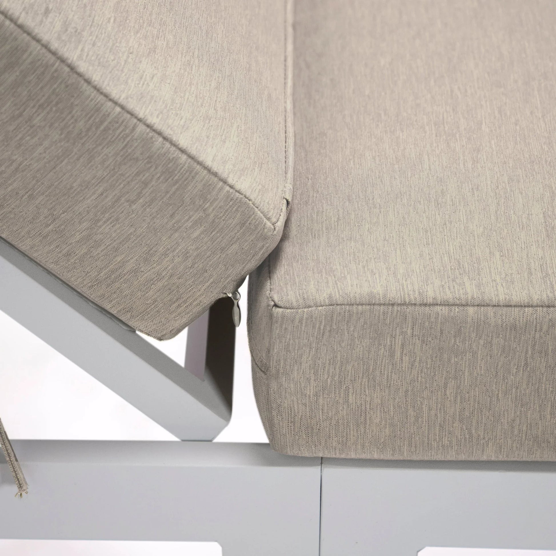 Chelsea Outdoor Chaise Lounge Chair With Side Table and Removable Cushions - Elax Furniture