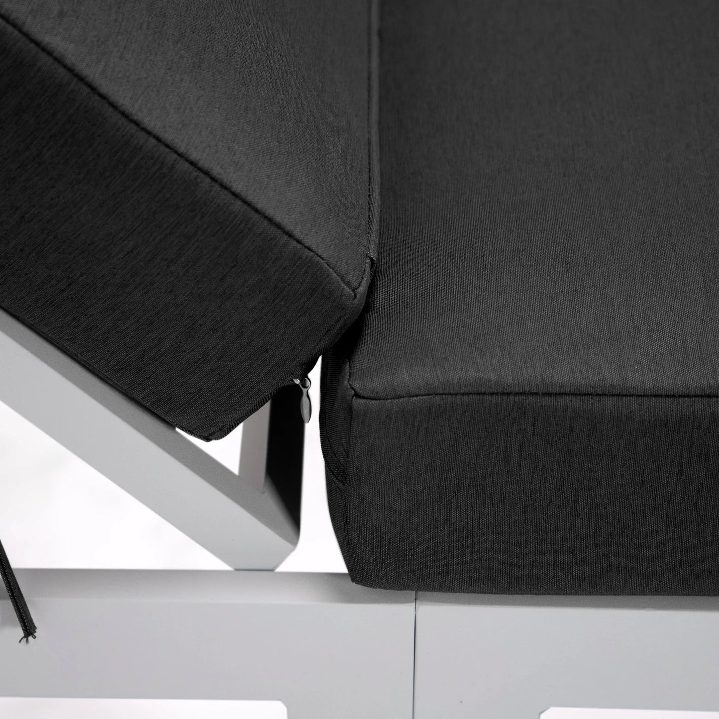 Chelsea Outdoor Chaise Lounge Chair With Side Table and Removable Cushions - Elax Furniture