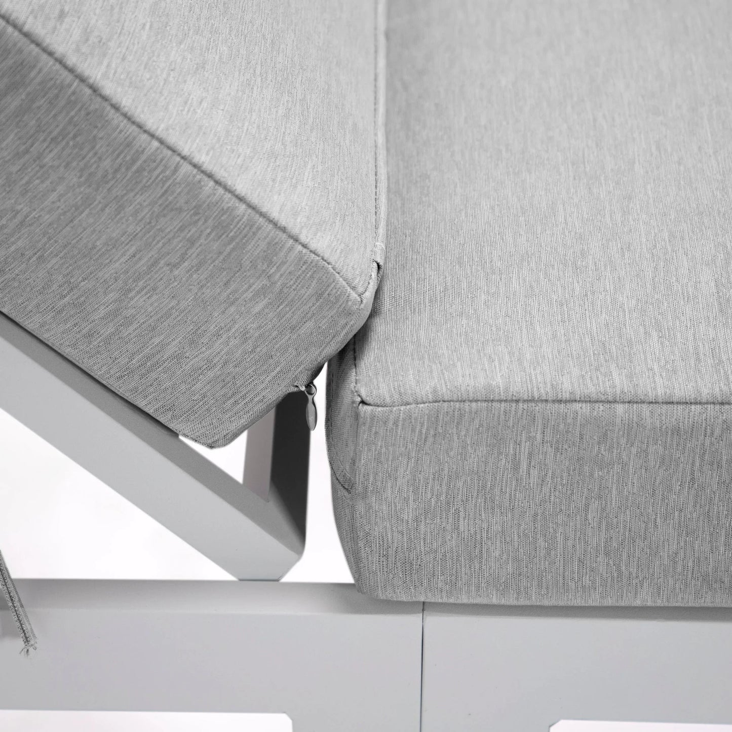 Chelsea Outdoor Chaise Lounge Chair With Side Table and Removable Cushions - Elax Furniture