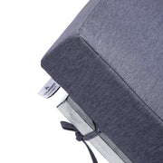 Chelsea Outdoor Chaise Lounge Chair With Side Table and Removable Cushions - Elax Furniture