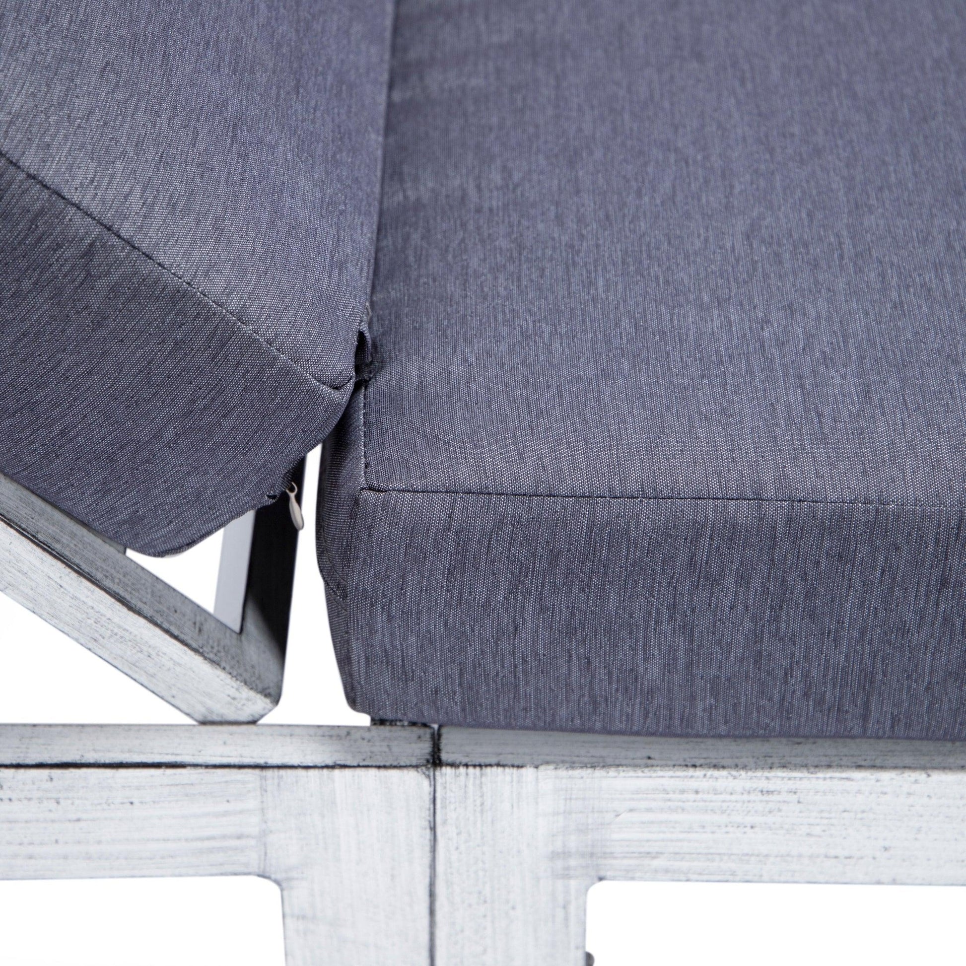 Chelsea Outdoor Chaise Lounge Chair With Side Table and Removable Cushions - Elax Furniture