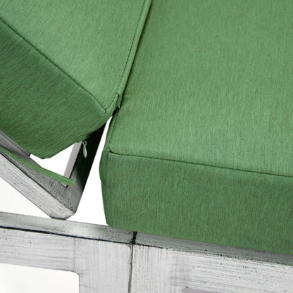 Chelsea Outdoor Chaise Lounge Chair With Side Table and Removable Cushions - Elax Furniture