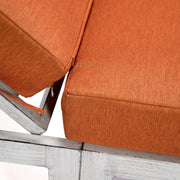 Chelsea Outdoor Chaise Lounge Chair With Side Table and Removable Cushions - Elax Furniture