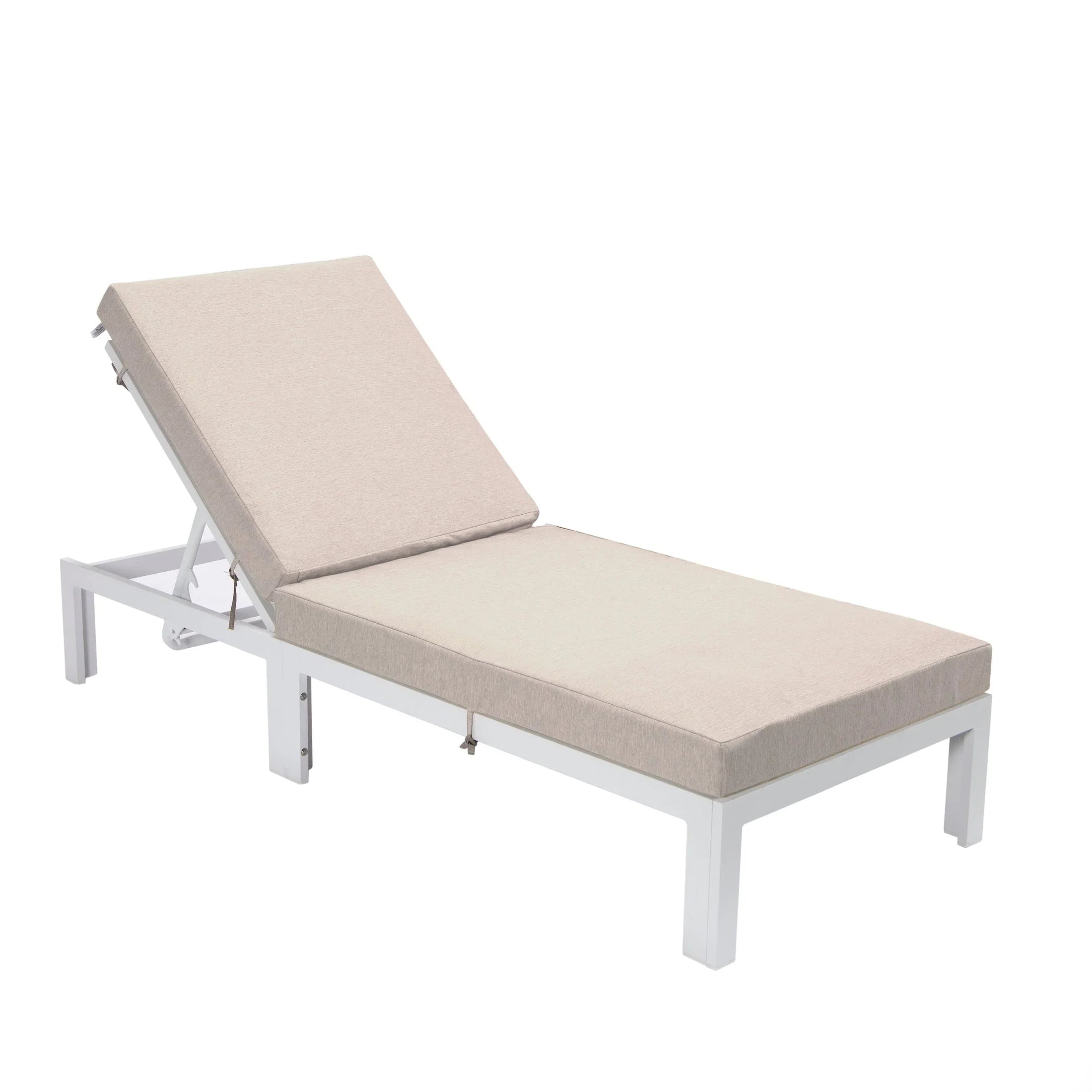 Chelsea Aluminum Outdoor Chaise Lounge Chair with Removable Cushions - Elax Furniture