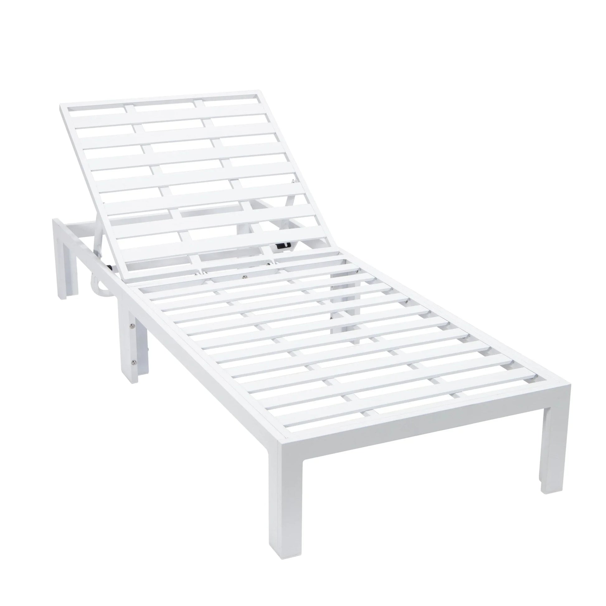 Chelsea Aluminum Outdoor Chaise Lounge Chair with Removable Cushions - Elax Furniture