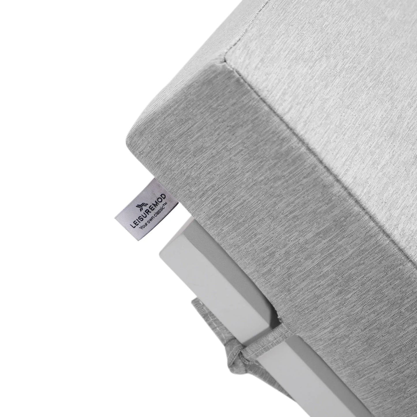 Chelsea Modern Outdoor White Chaise Lounge Chair With Cushions Set of 2 - Elax Furniture