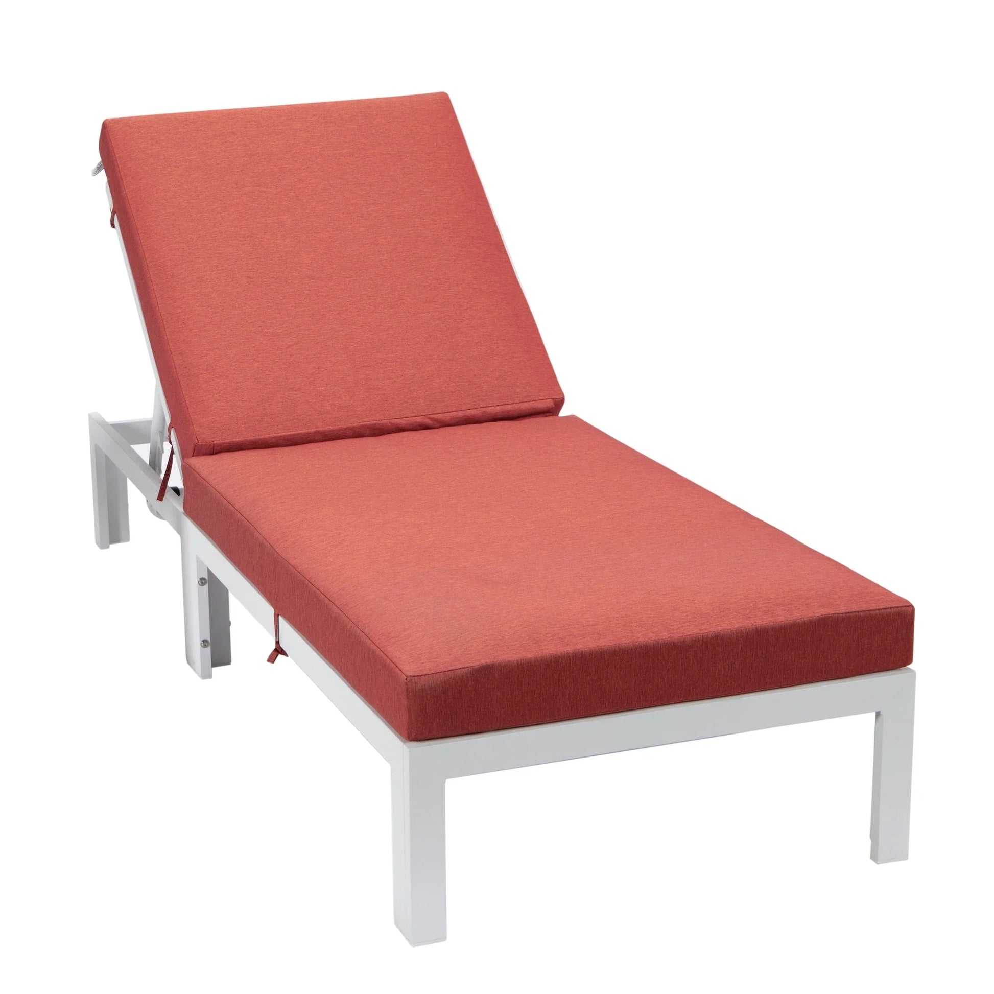 Chelsea Aluminum Outdoor Chaise Lounge Chair with Removable Cushions - Elax Furniture