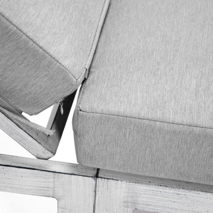 Chelsea Aluminum Outdoor Chaise Lounge Chair with Removable Cushions - Elax Furniture