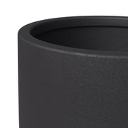 Crete Modern Tapered Round Planter Pot in Fiberstone and Clay Weather Resistant Design - Elax Furniture