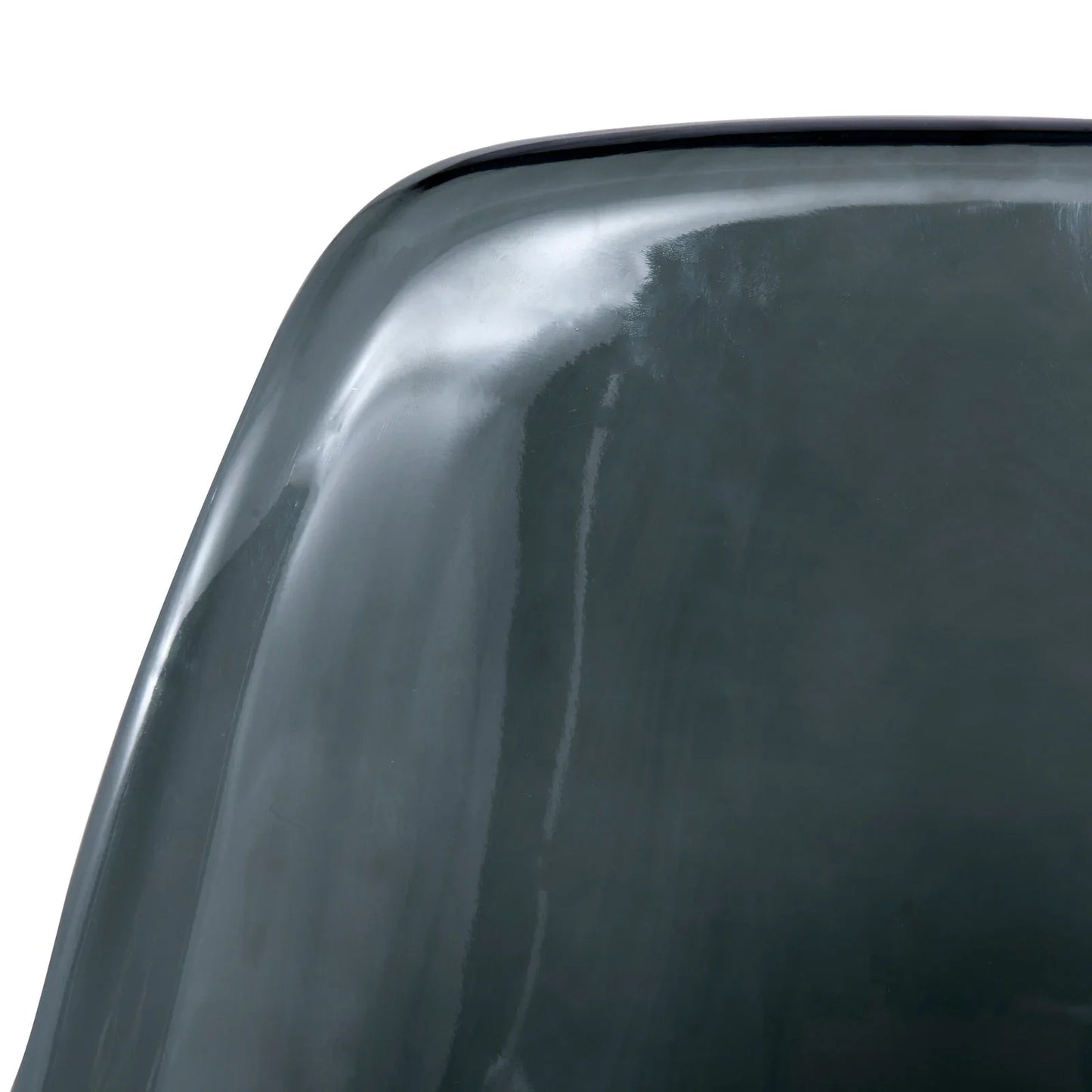 Cresco Molded Plastic Eiffel Side Chair With Chrome Legs Set of 4 - Elax Furniture