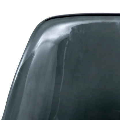 Cresco Molded Plastic Eiffel Side Chair With Chrome Legs Set of 4 - Elax Furniture