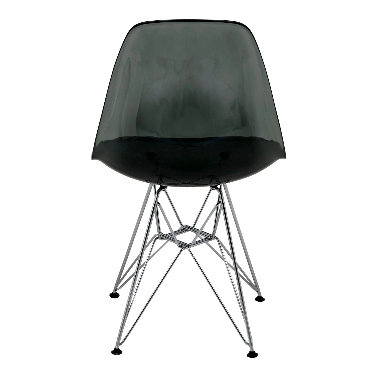 Dover and Cresco Modern Dining Chair Molded Side Chair with Base - Elax Furniture