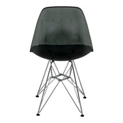 Dover and Cresco Modern Dining Chair Molded Side Chair with Base - Elax Furniture