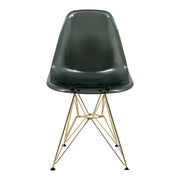 Dover and Cresco Modern Dining Chair Molded Side Chair with Base - Elax Furniture