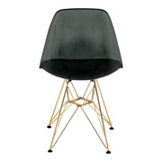 Dover and Cresco Modern Dining Chair Molded Side Chair with Base - Elax Furniture