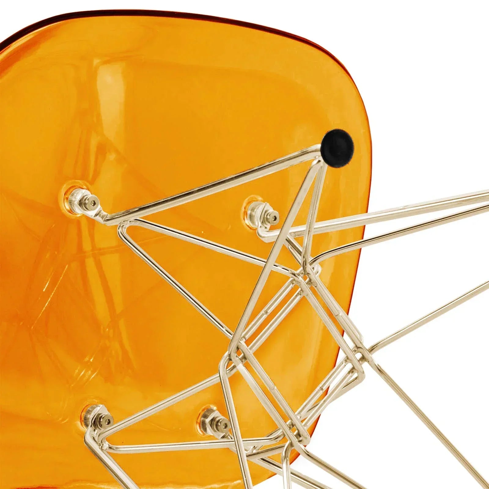 Dover and Cresco Modern Dining Chair Molded Side Chair with Base - Elax Furniture