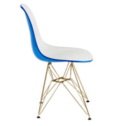 Dover and Cresco Modern Dining Chair Molded Side Chair with Base - Elax Furniture
