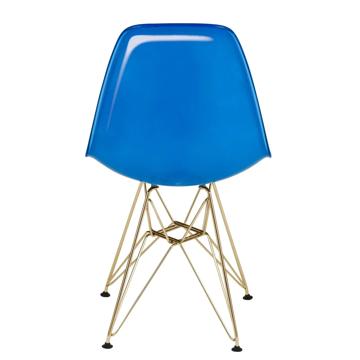 Dover and Cresco Modern Dining Chair Molded Side Chair with Base - Elax Furniture