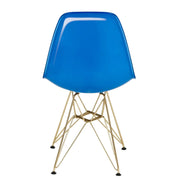 Dover and Cresco Modern Dining Chair Molded Side Chair with Base - Elax Furniture