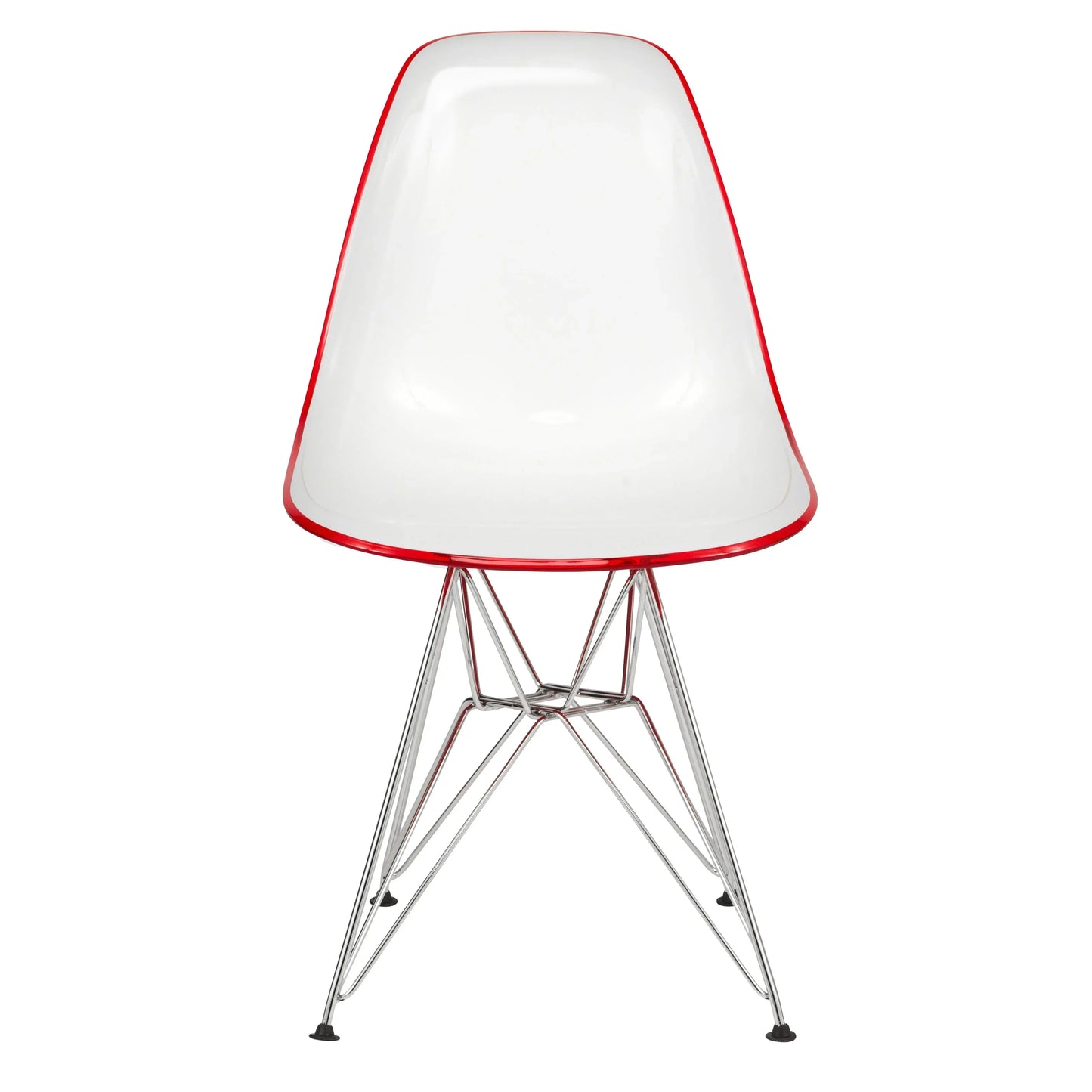 Dover and Cresco Modern Dining Chair Molded Side Chair with Base - Elax Furniture