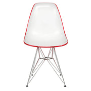 Dover and Cresco Modern Dining Chair Molded Side Chair with Base - Elax Furniture