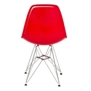 Dover and Cresco Modern Dining Chair Molded Side Chair with Base - Elax Furniture