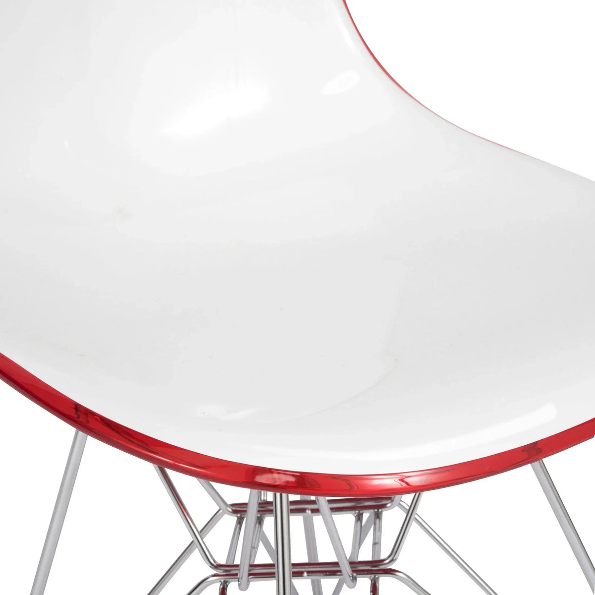Dover and Cresco Modern Dining Chair Molded Side Chair with Base - Elax Furniture