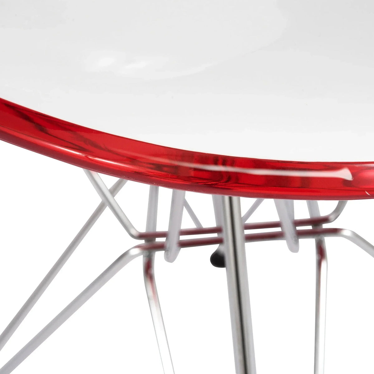 Dover and Cresco Modern Dining Chair Molded Side Chair with Base - Elax Furniture