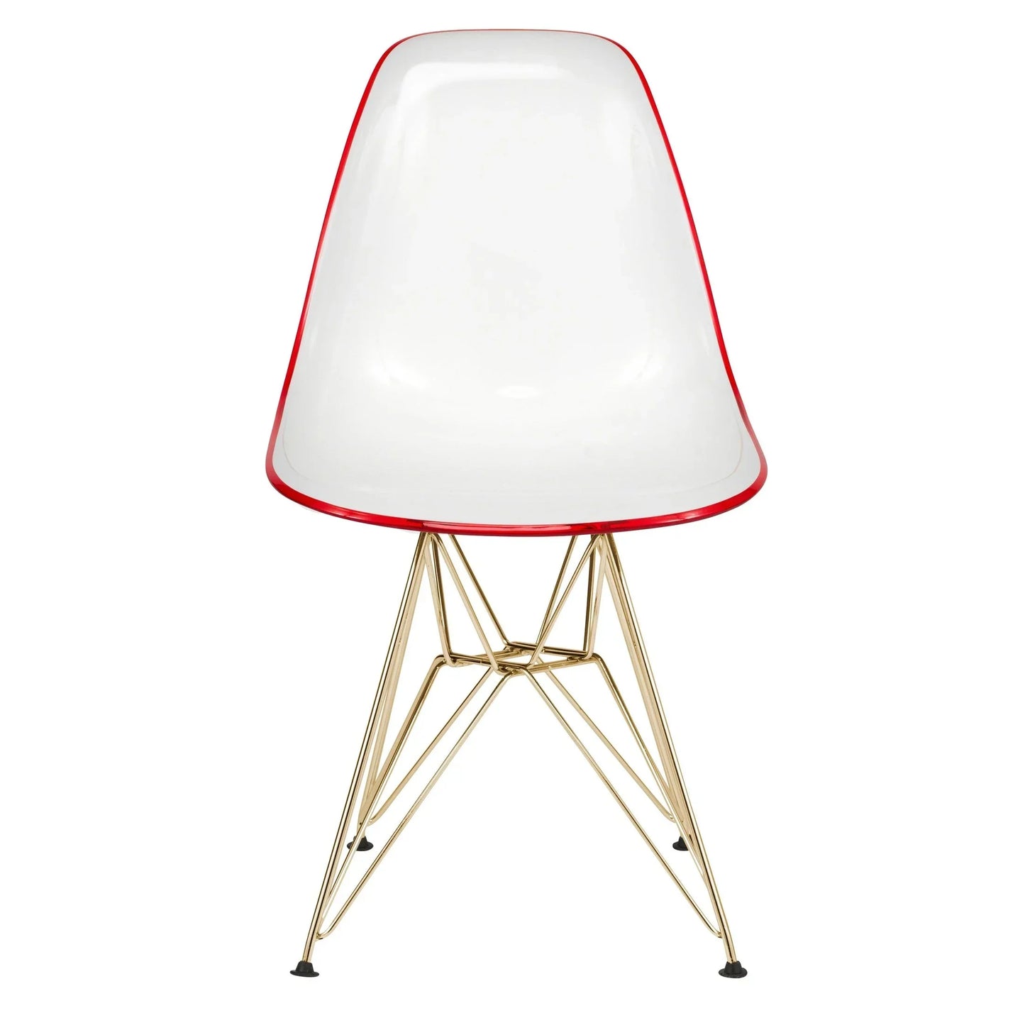 Dover and Cresco Modern Dining Chair Molded Side Chair with Base - Elax Furniture