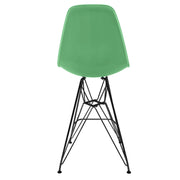 Cresco Modern Acrylic Barstool in Chrome Base for Kitchen and Dining Room - Elax Furniture