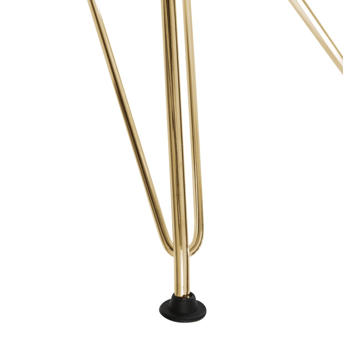 Cresco Modern Dining Side Chair in Curved Back Design with Multiple Base Options: Wood, Acrylic, Chrome & Gold Eiffel Design Stainless Steel Gold Transparent Red Dining Chair Leisuremod