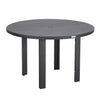 Chelsea 48" Round Outdoor Aluminum Dining Table for Patio