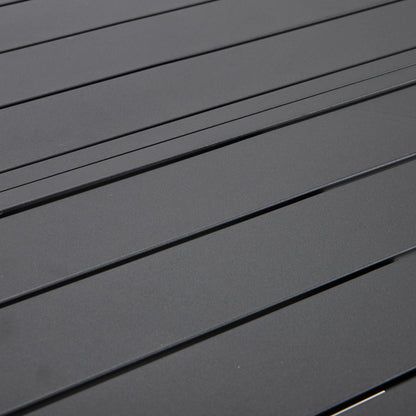 Chelsea 48" Round Outdoor Aluminum Dining Table for Patio - Elax Furniture