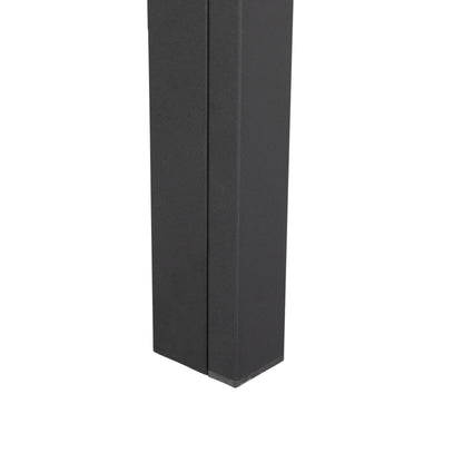 Chelsea 48" Round Outdoor Aluminum Dining Table for Patio - Elax Furniture