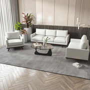 Chester 3-Piece Leather Living Room Sofa Set with Birch Wood Base - Elax Furniture