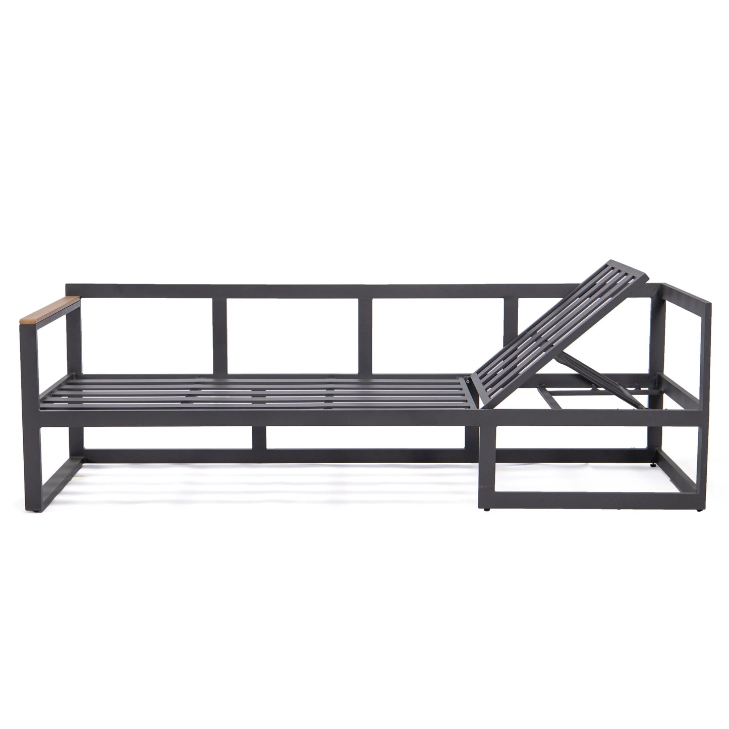 Chelsea 3-Seater Sofa in Black Frame with Cushions - Elax Furniture