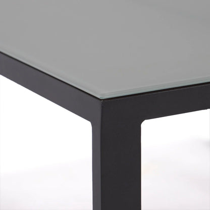 Chelsea Black Sectional With Adjustable Headrest & Coffee Table With Two Tone Cushions - Elax Furniture