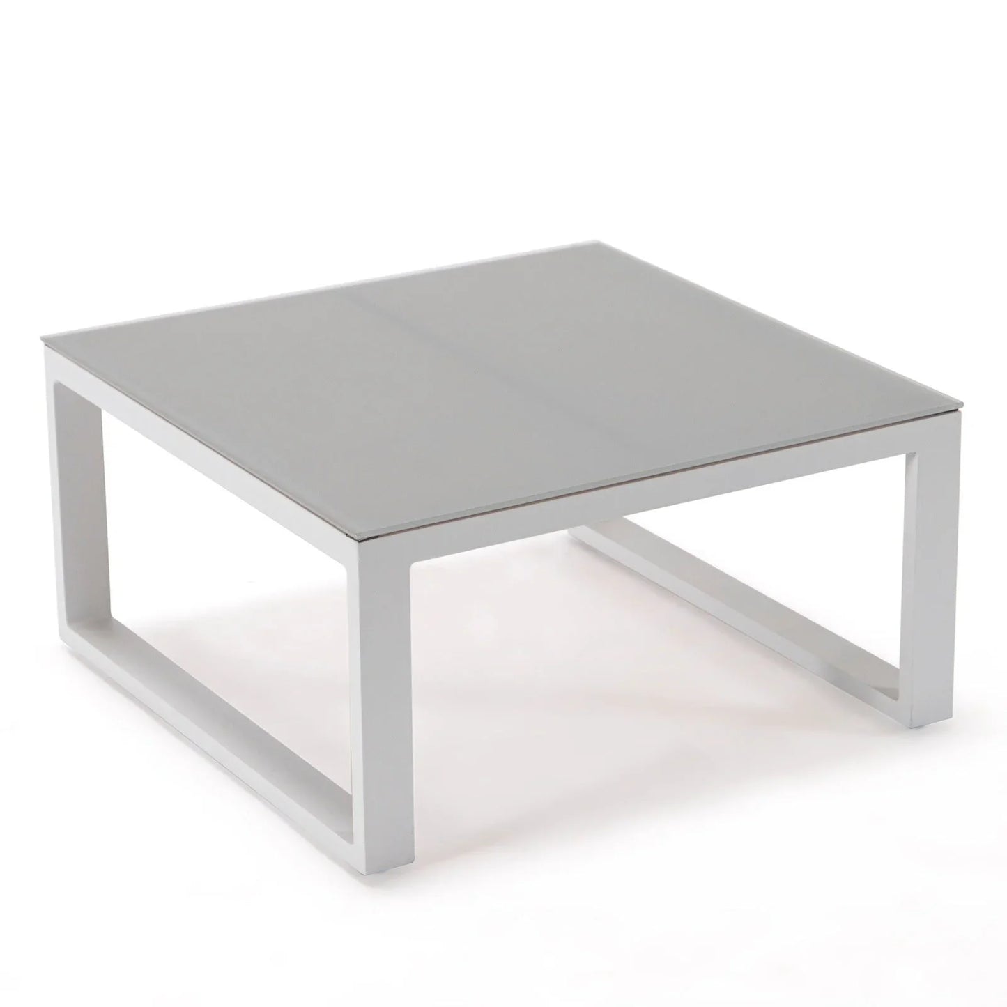 Chelsea White Sectional With Adjustable Headrest & Coffee Table With Cushions - Elax Furniture