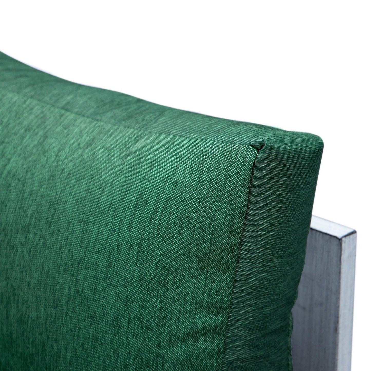 Chelsea 7-Piece Patio Sectional And Coffee Table Set In Weathered Grey Aluminum With Cushions - Elax Furniture