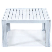 Chelsea 7-Piece Patio Sectional And Coffee Table Set In Weathered Grey Aluminum With Cushions - Elax Furniture