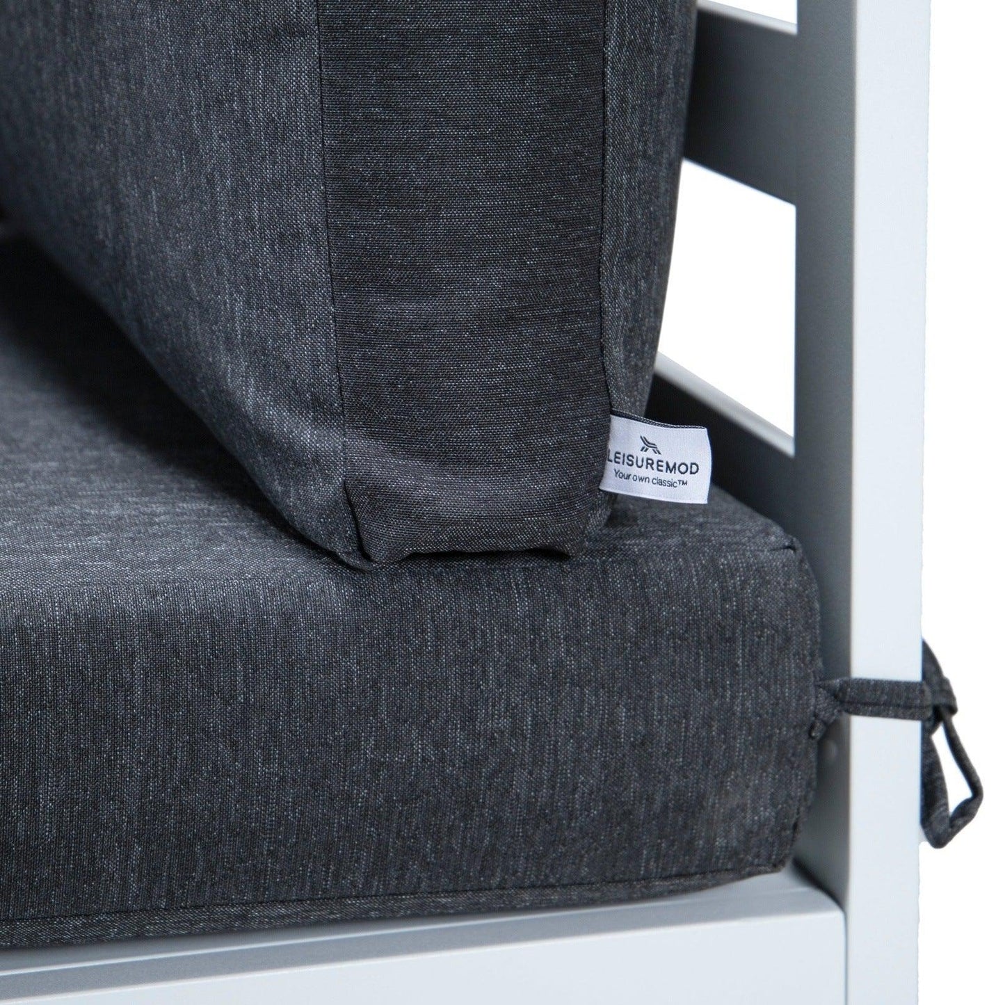 Chelsea 6-Piece Patio Sectional In White Aluminum With Cushions - Elax Furniture