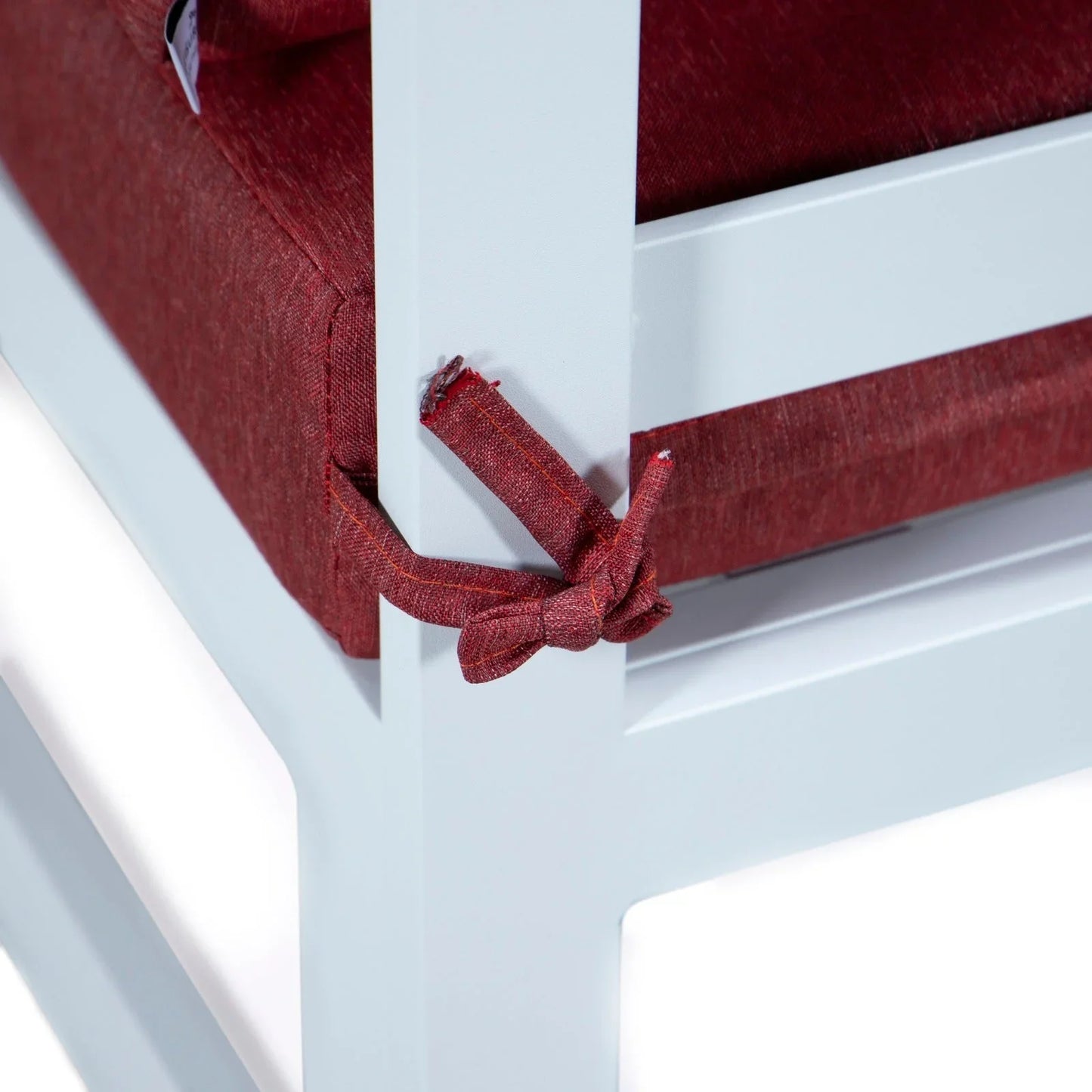 Chelsea 6-Piece Patio Sectional In White Aluminum With Cushions - Elax Furniture