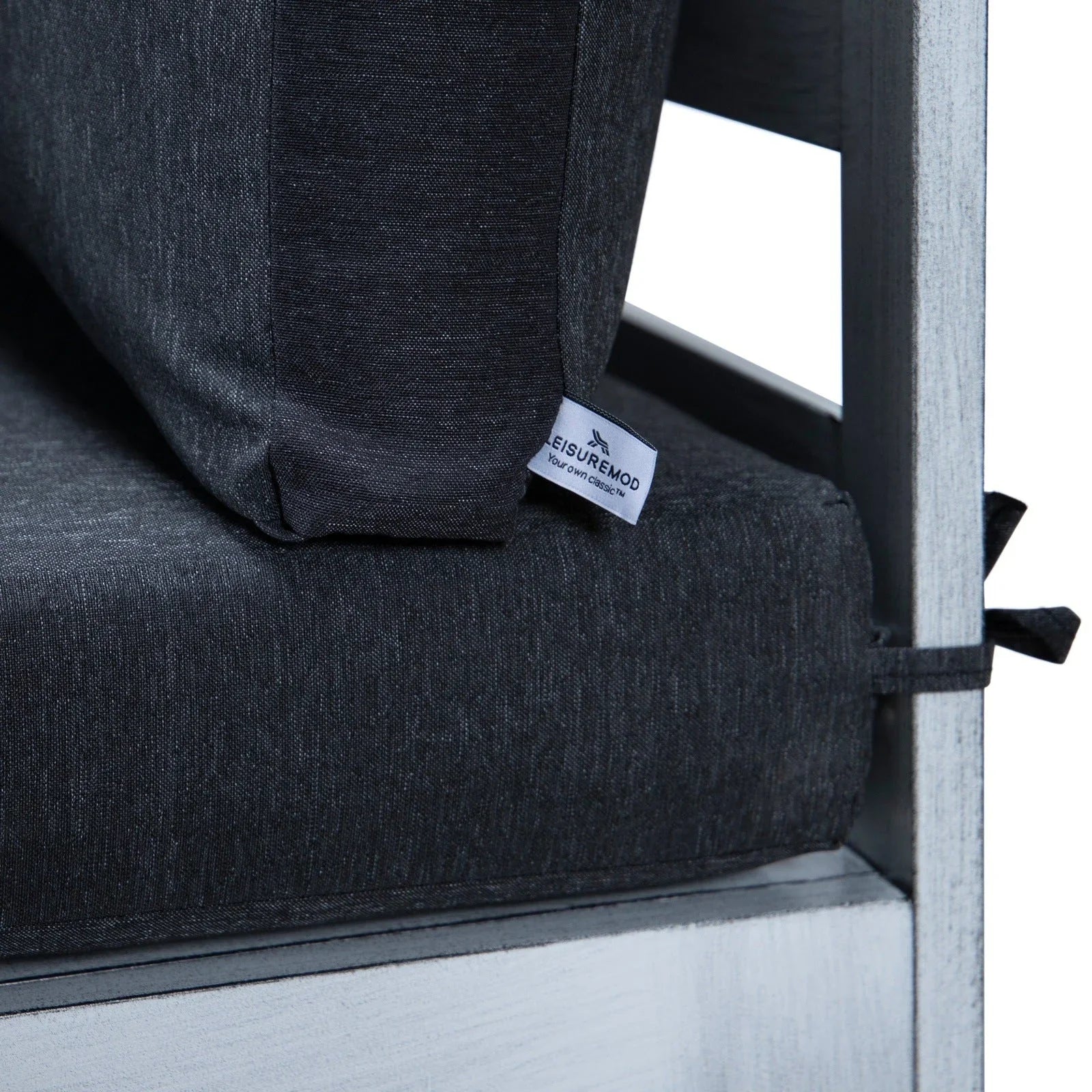 Chelsea 6-Piece Patio Sectional In Weathered Grey Aluminum With Cushions - Elax Furniture