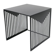 Cisco Modern Square Steel Side Table with Powder Coated Finish - Elax Furniture