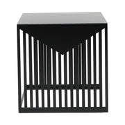 Cisco Modern Square Steel Side Table with Powder Coated Finish - Elax Furniture