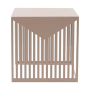 Cisco Modern Square Steel Side Table with Powder Coated Finish - Elax Furniture