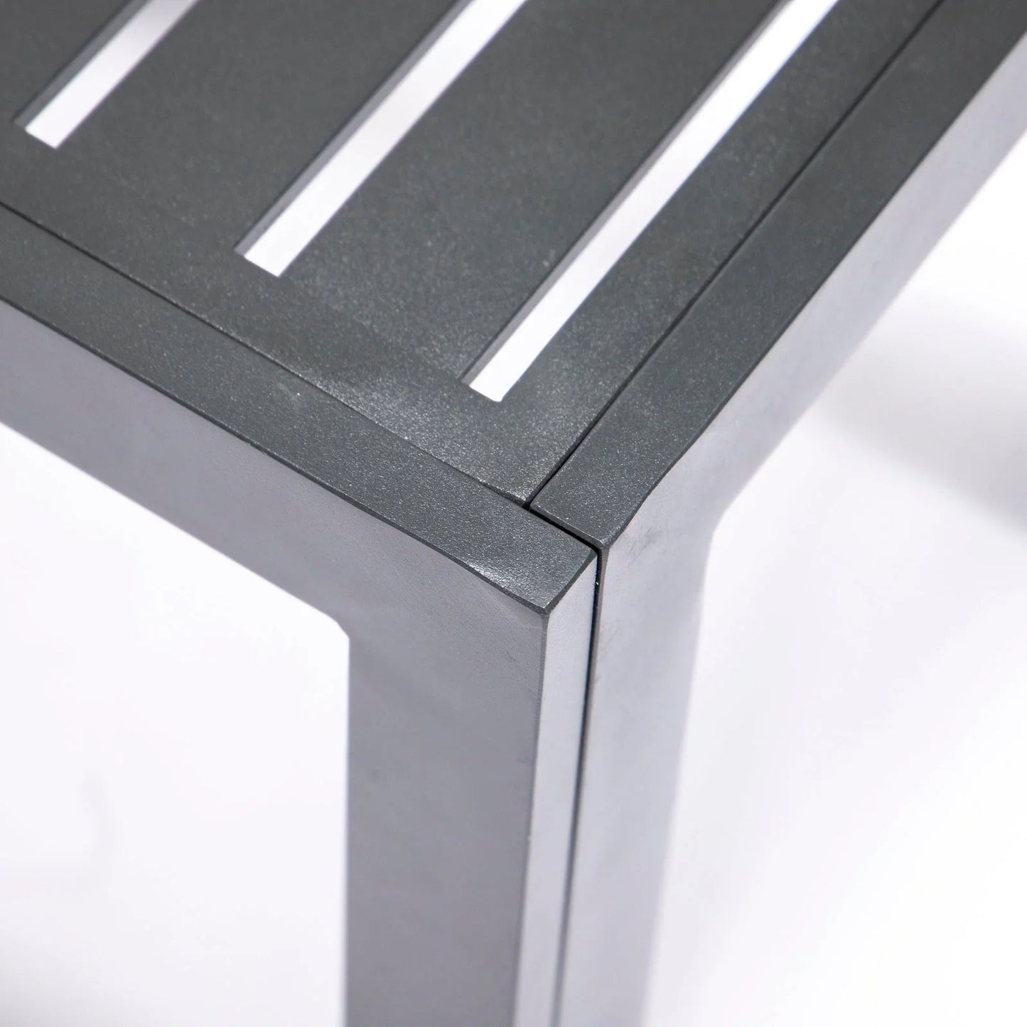 Chelsea Modern Aluminum Patio Side Table - Elax Furniture
